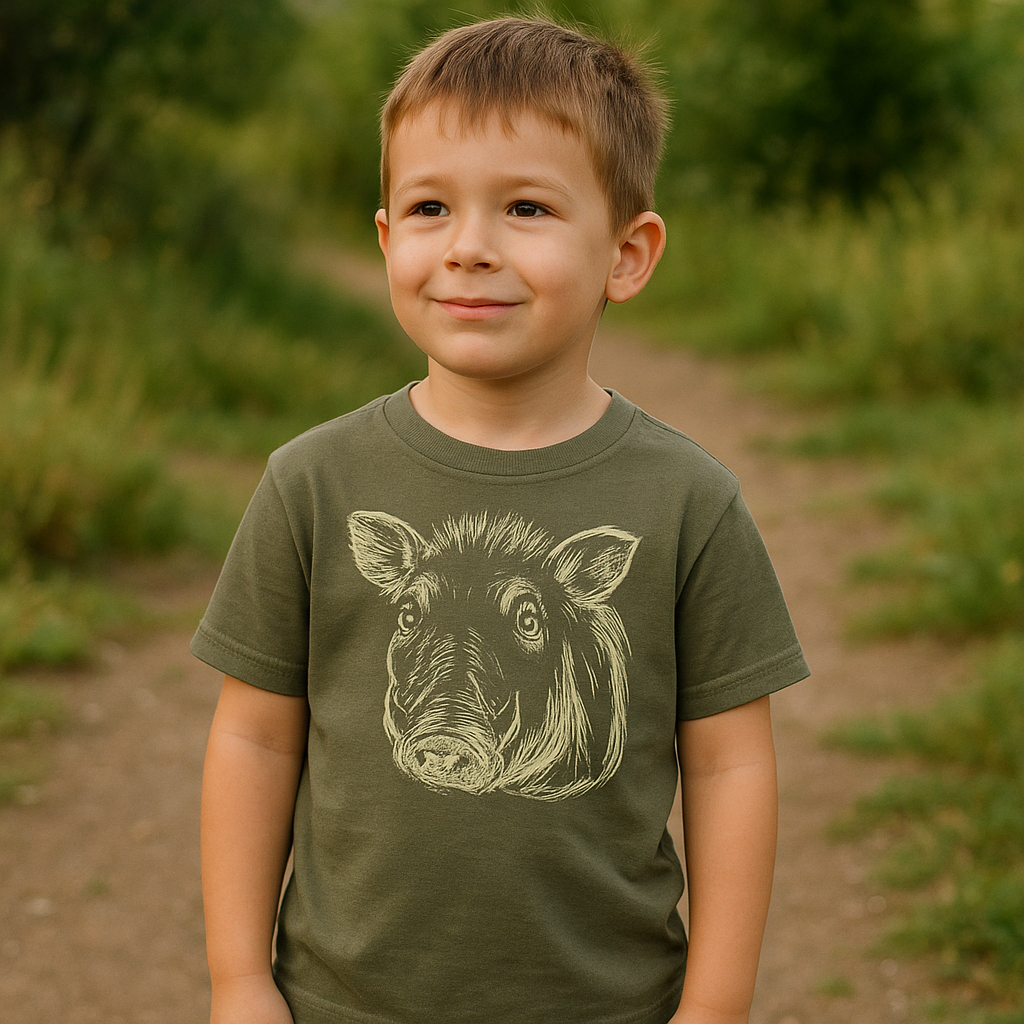 Kinder-T-Shirt "Keilerkopf"