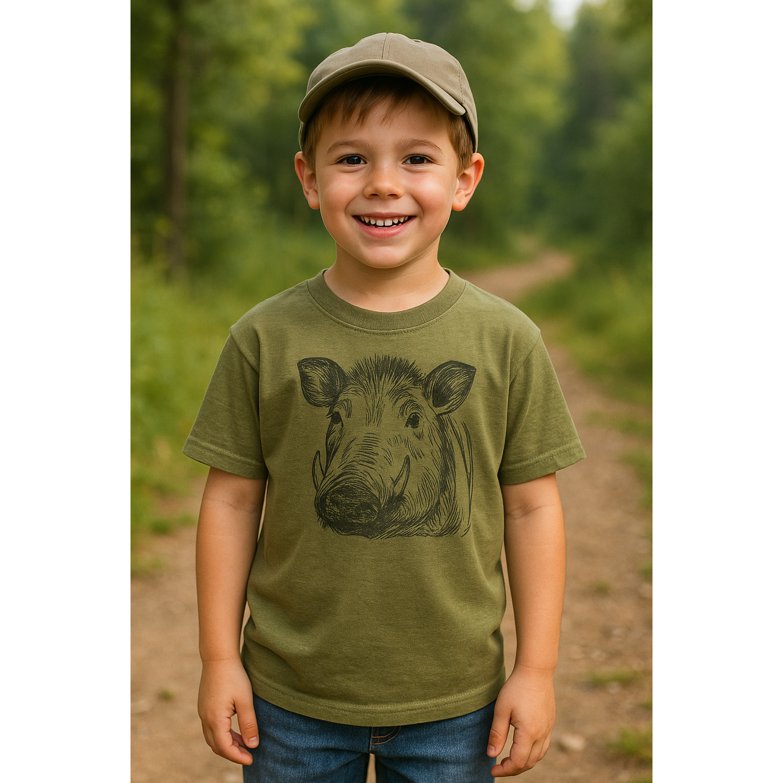 Kinder-T-Shirt "Keilerkopf"