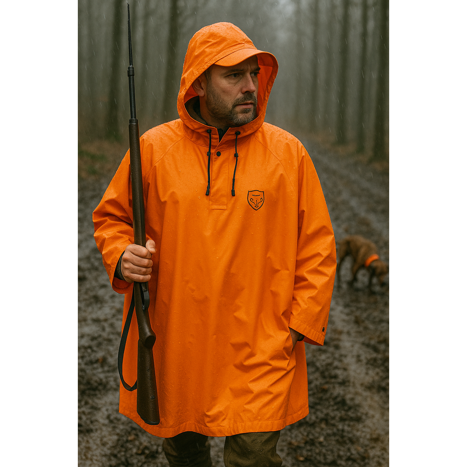 Extralanger Regenponcho