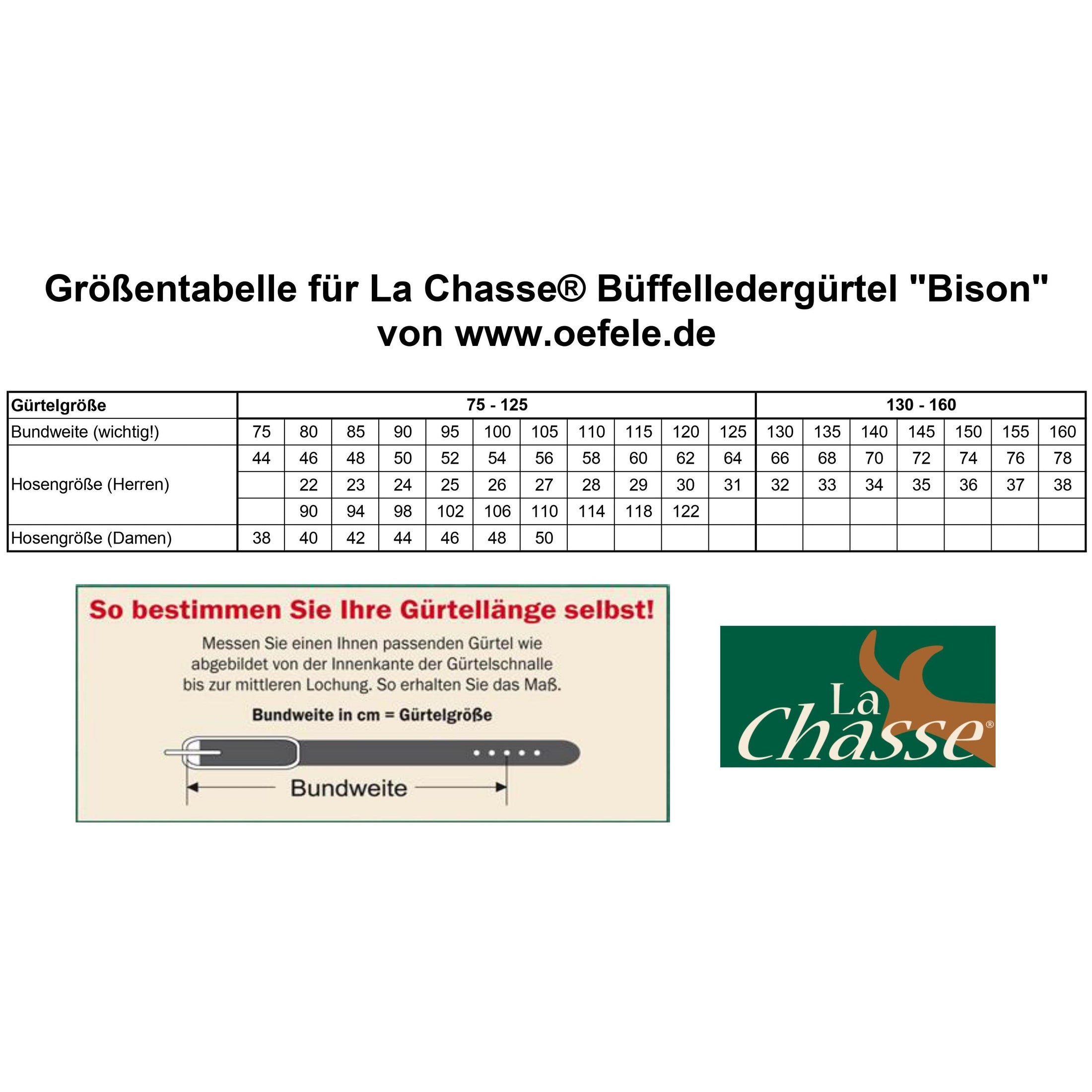 Büffelledergürtel "Bison"