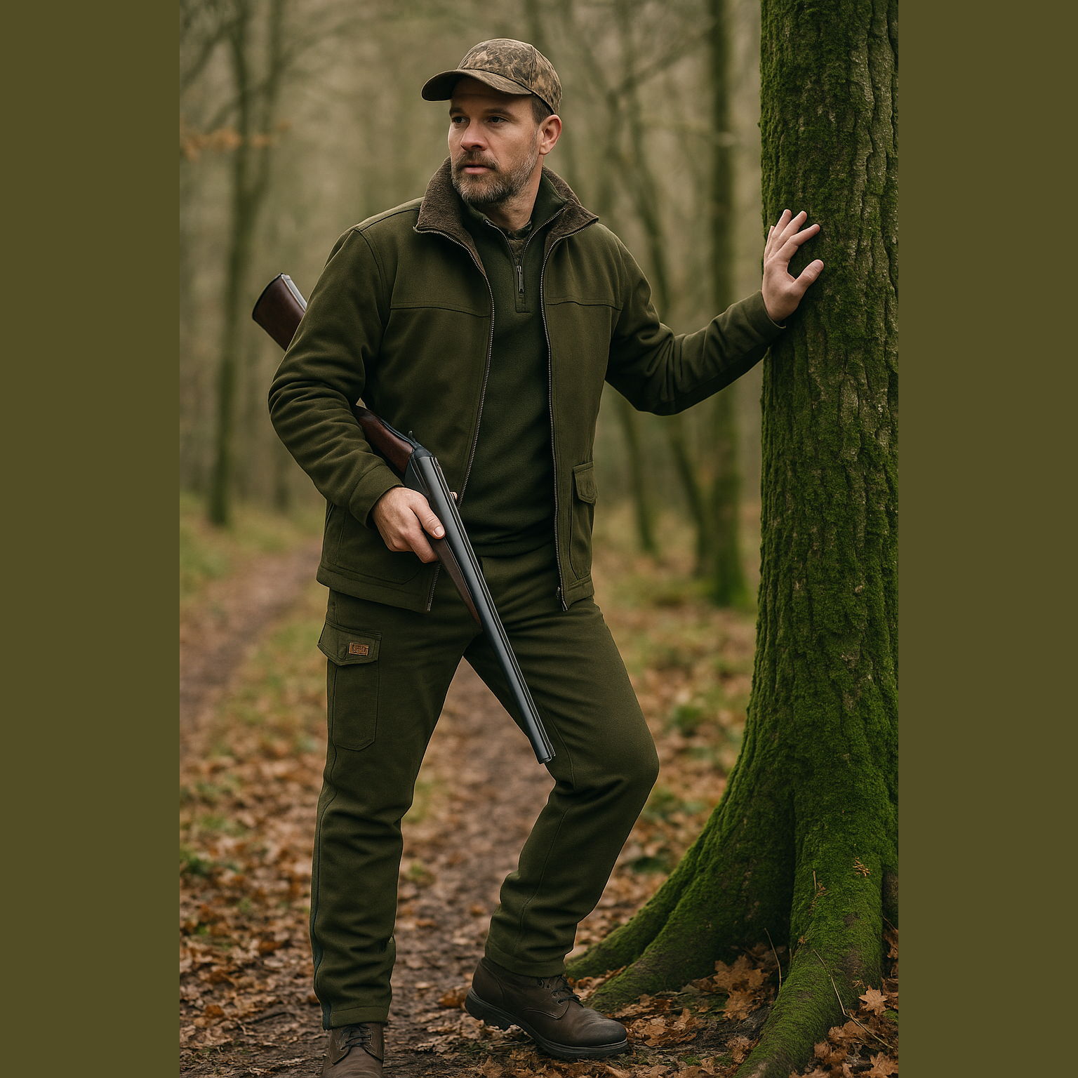 Hard-Wearing Velveton Hunting Trousers