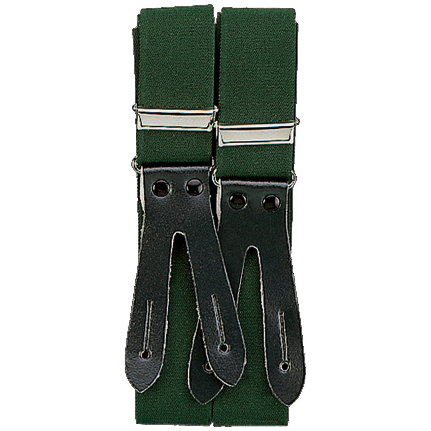 Braces with leather loops