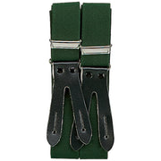 Braces with leather loops
