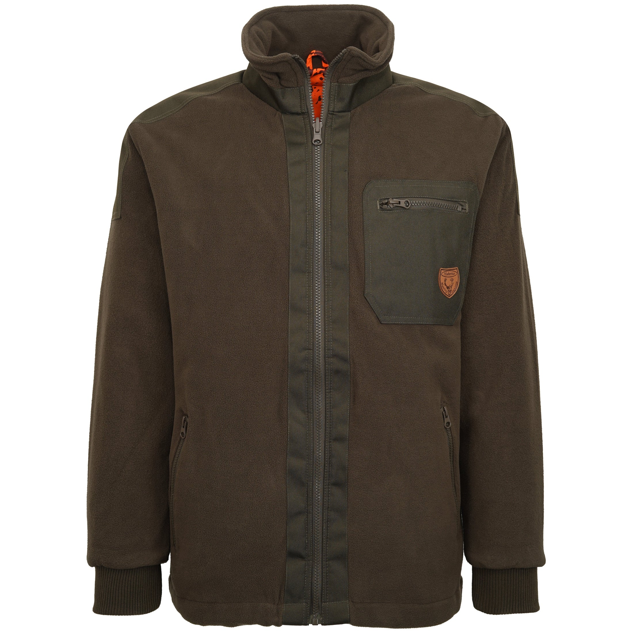 Flauschige Wende-Fleecejacke