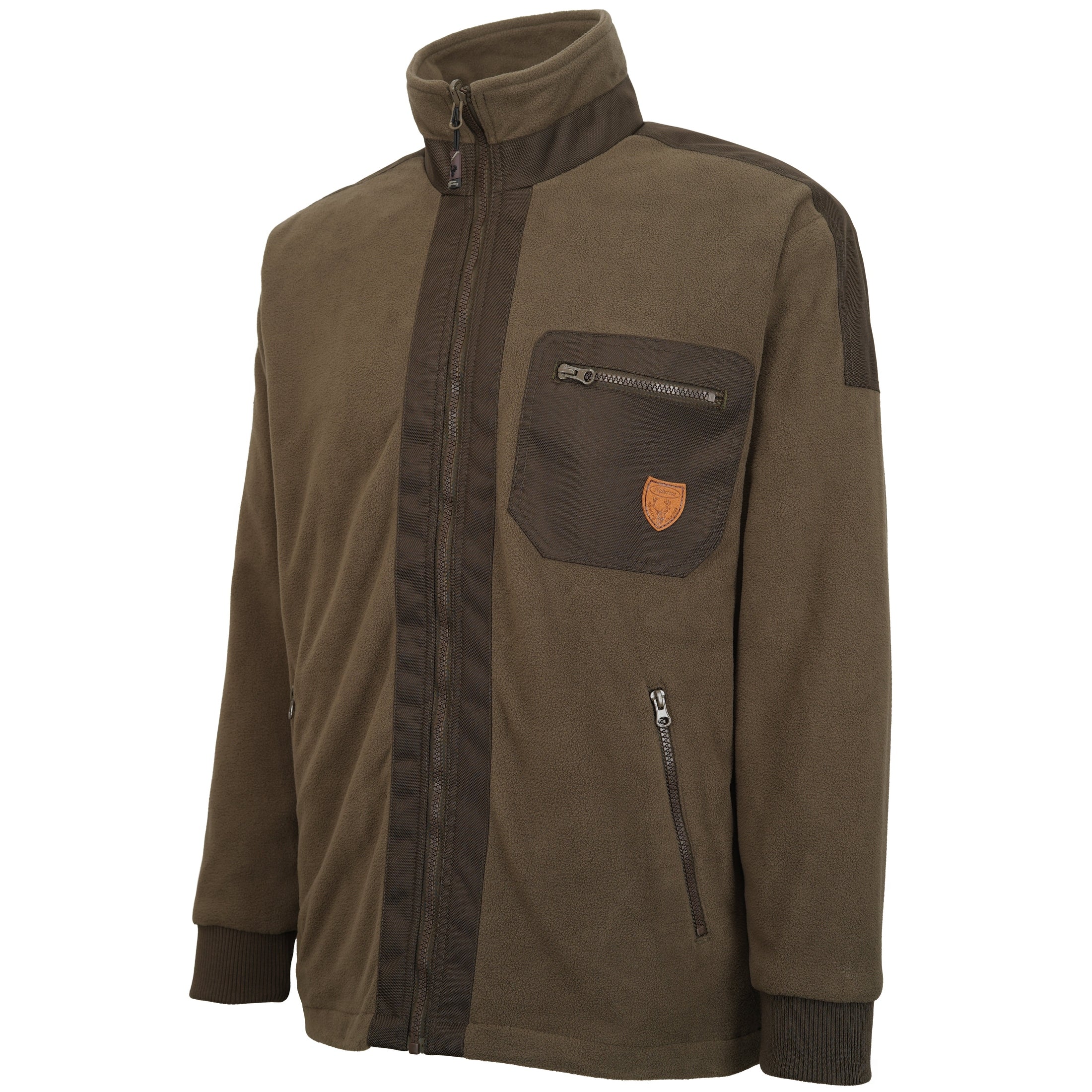 Funktionelle Tarn-Wende-Fleecejacke