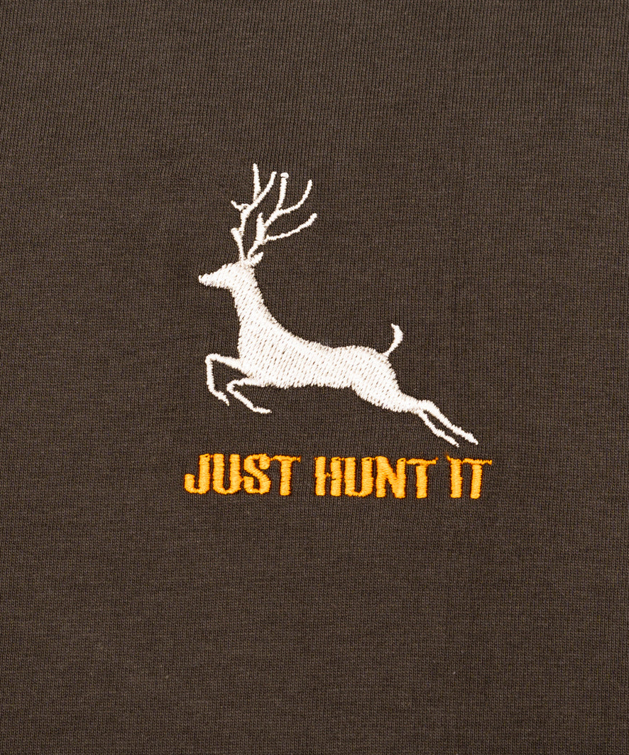 Robustes T-Shirt "Just Hunt It"