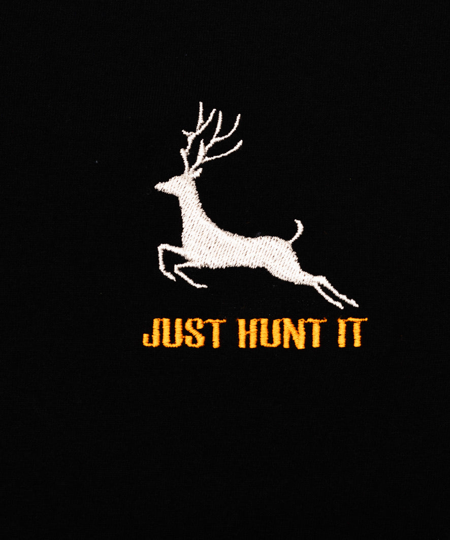 Robustes T-Shirt "Just Hunt It"