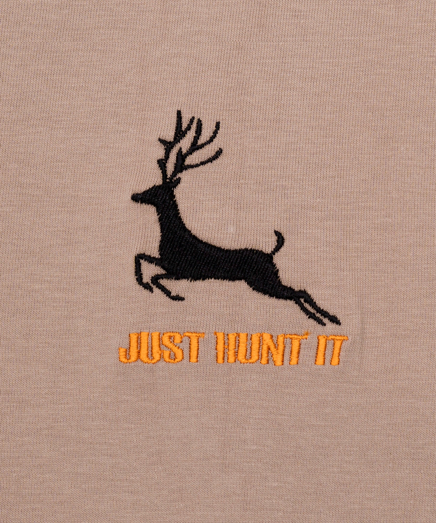 Robustes T-Shirt "Just Hunt It"