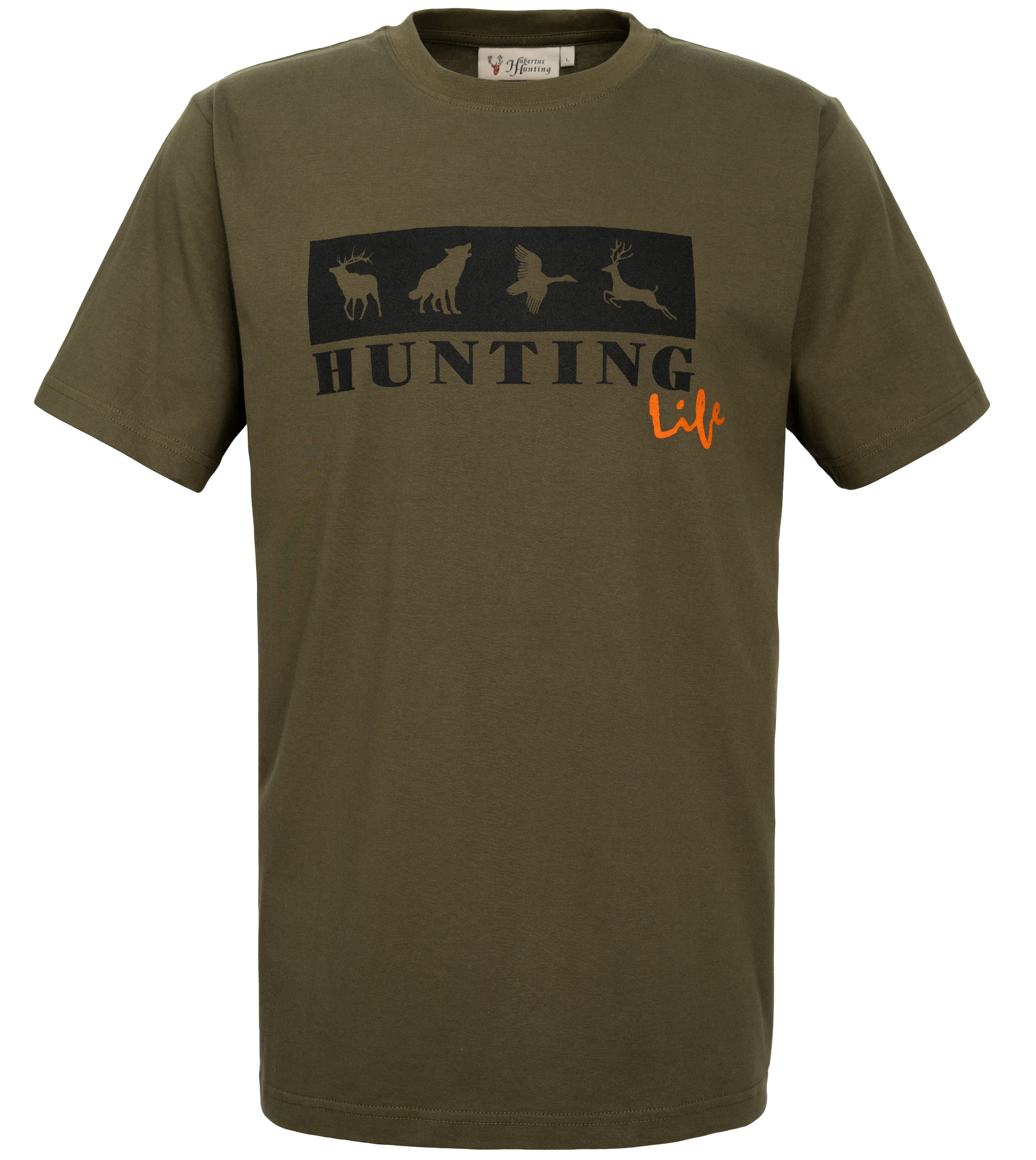 Robustes T-Shirt "Hunting Life"