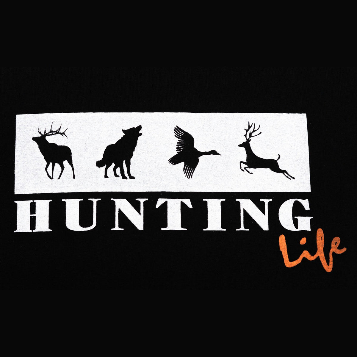 Robustes T-Shirt "Hunting Life"