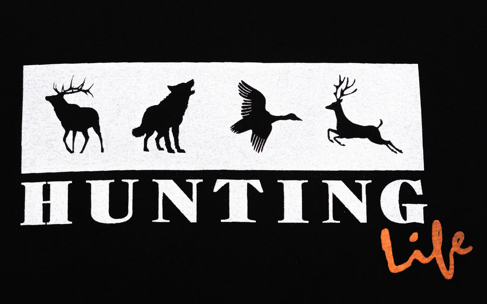 Robustes T-Shirt "Hunting Life"