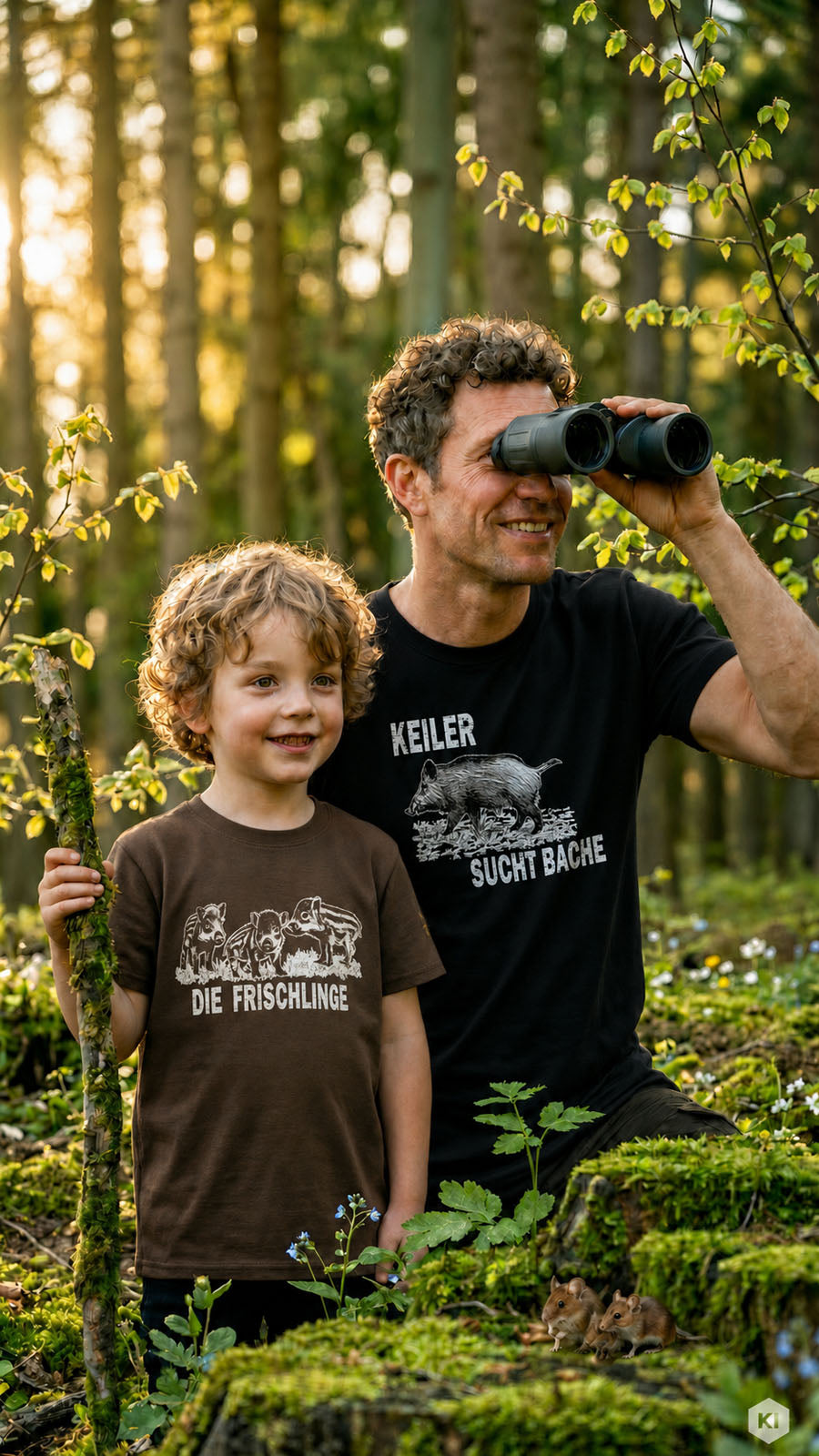 Robustes T-Shirt "Keiler sucht Bache"
