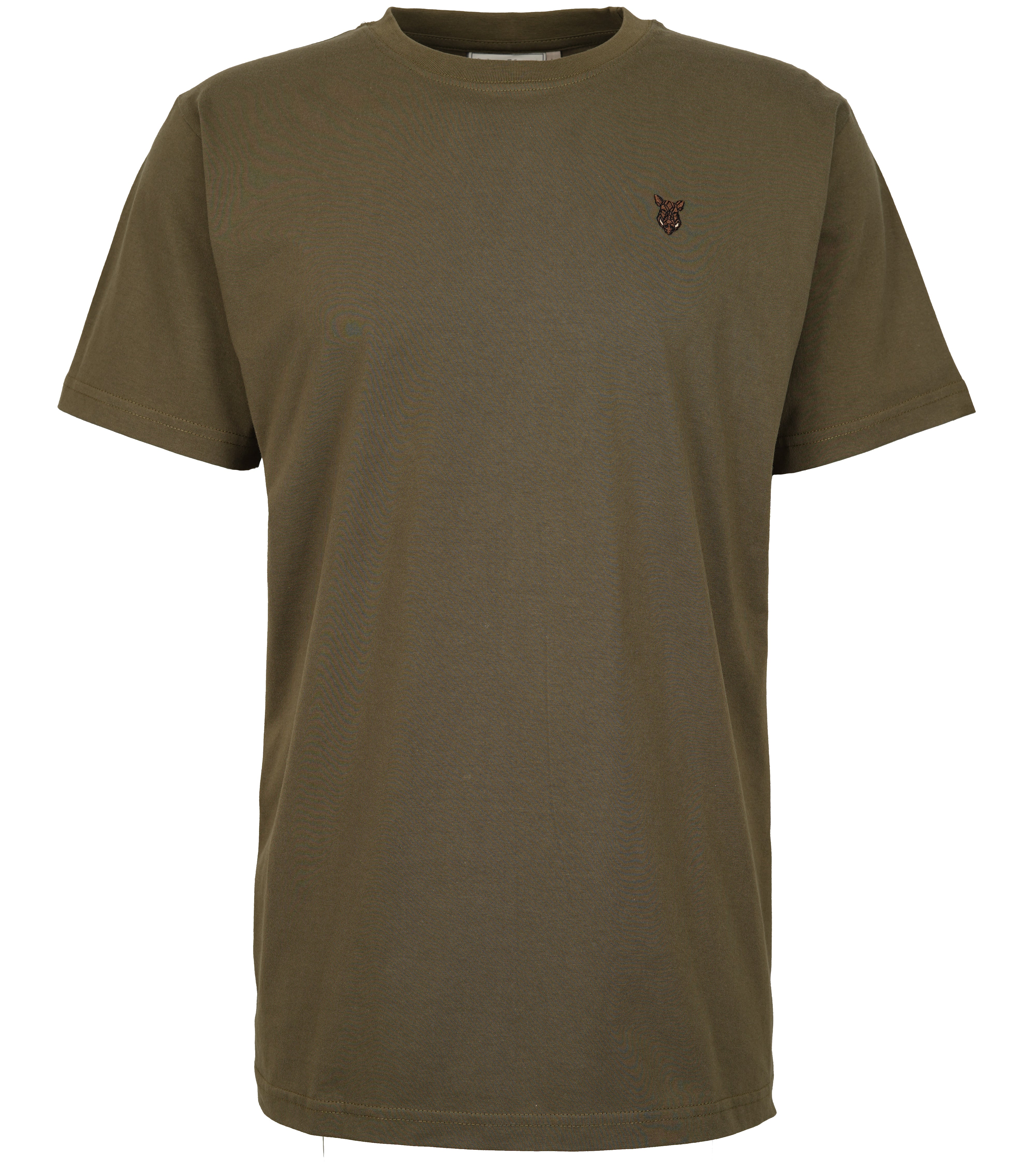 Robustes T-Shirt mit Stickerei