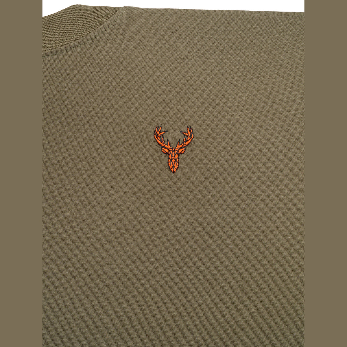 Robustes T-Shirt mit Stickerei