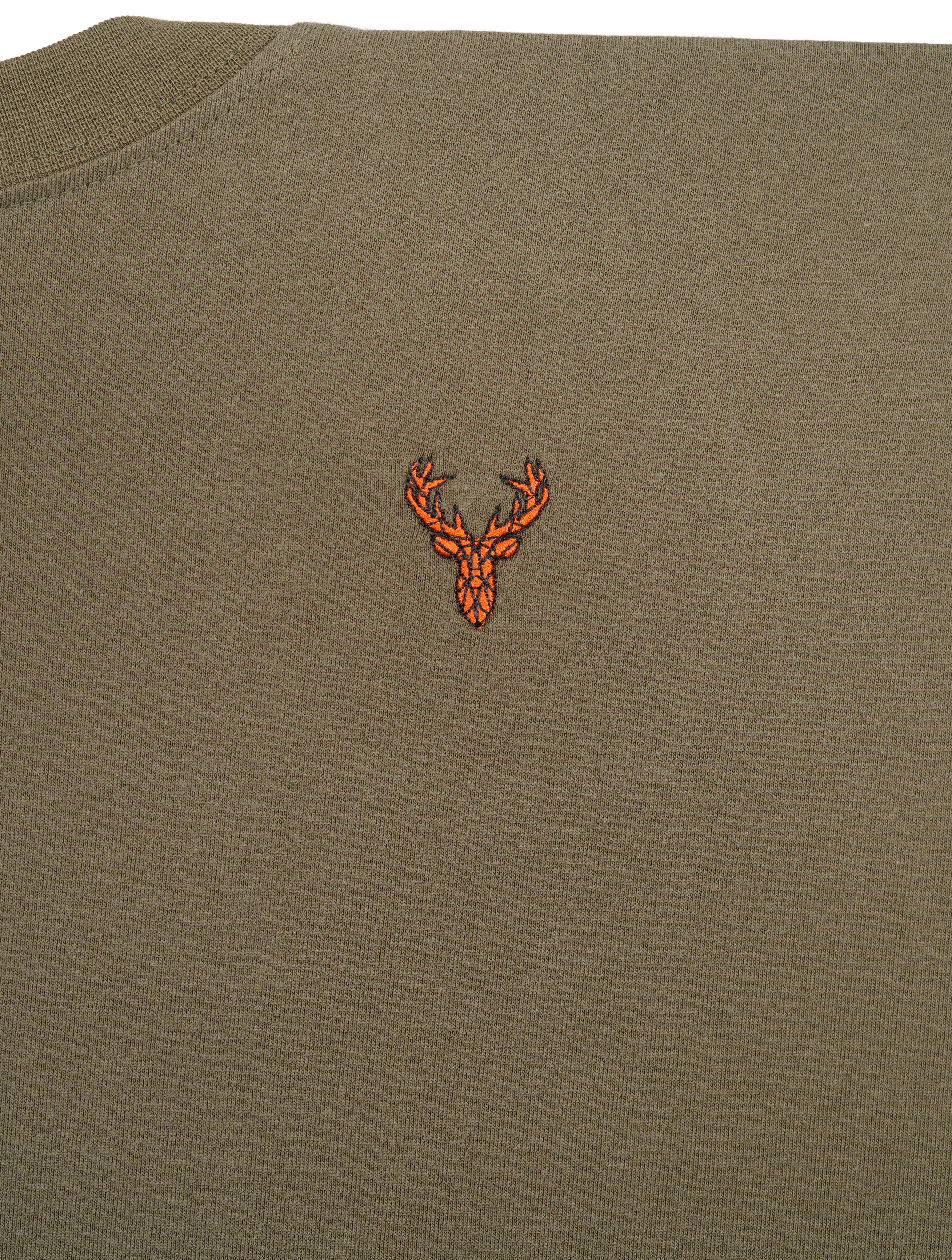 Robustes T-Shirt mit Stickerei