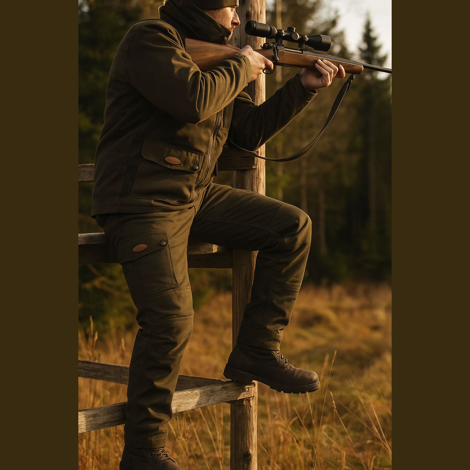 Warme Outdoor-Funktionshose