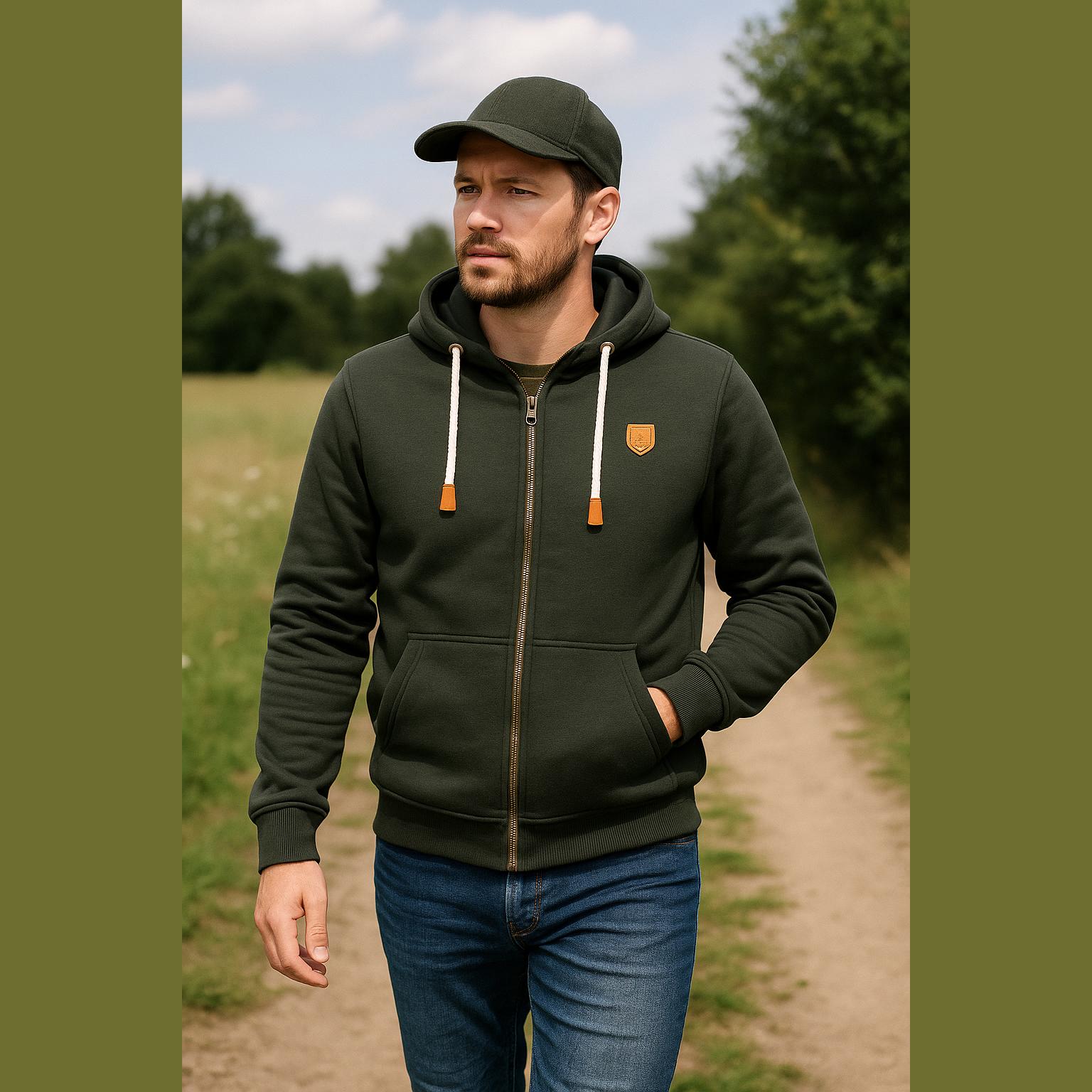 Fluffy Hunting Hoodie