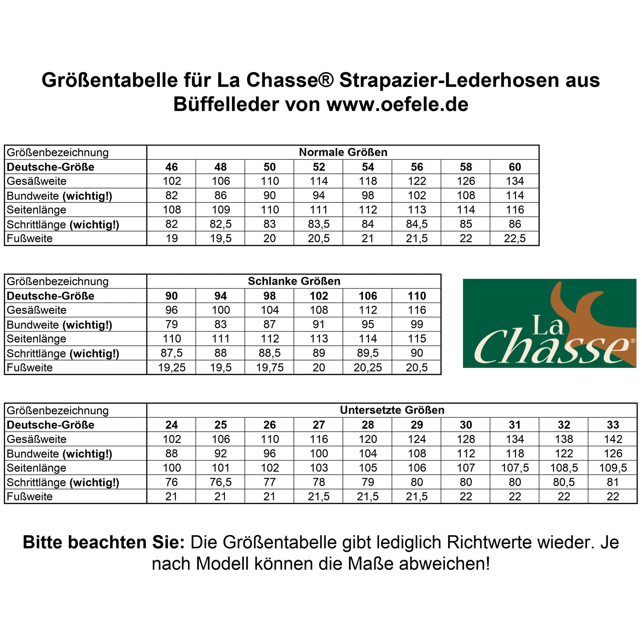 Strapazier-Lederhose aus Büffelleder