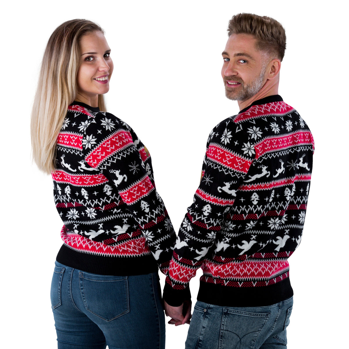 Weihnachtspullover "Rentier"