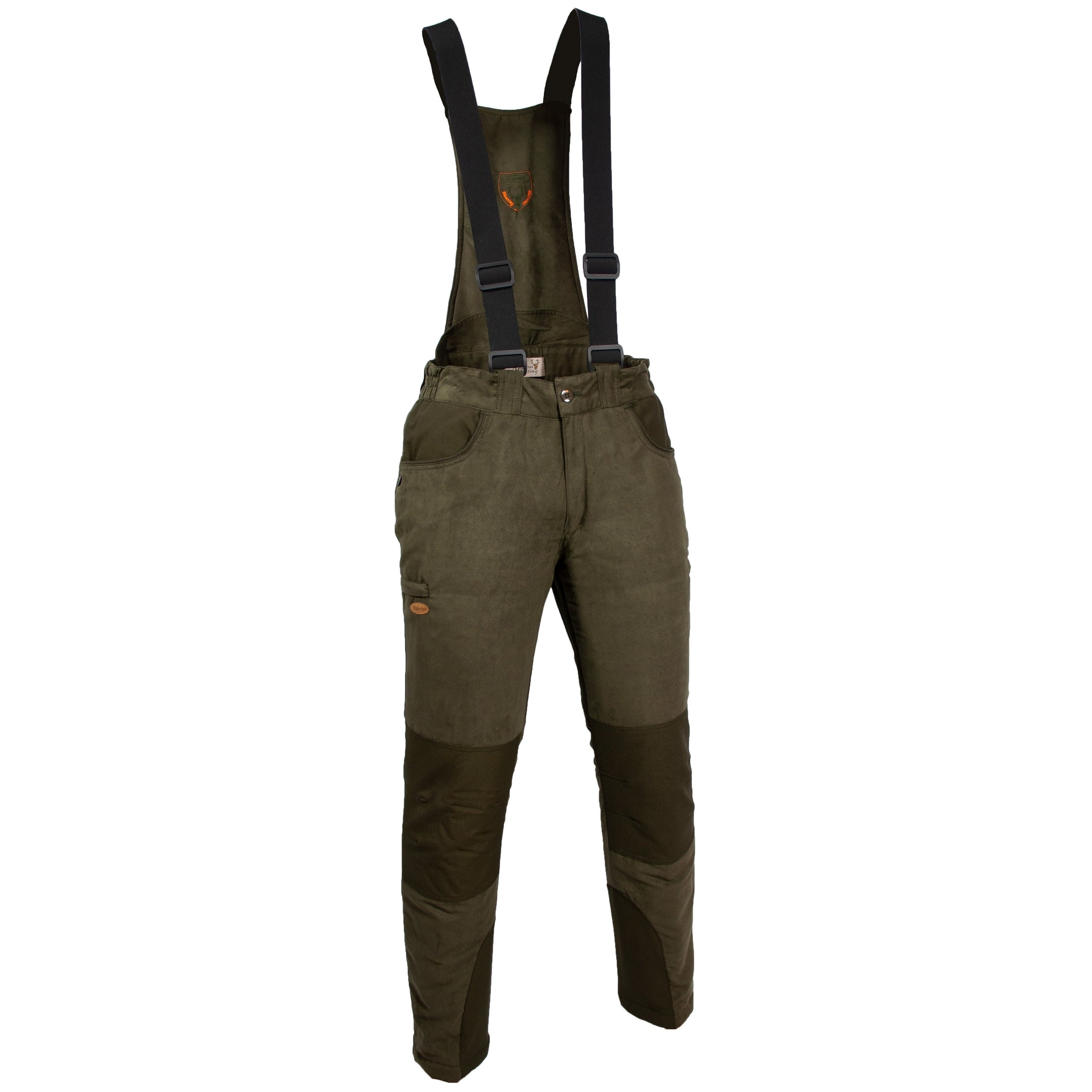 Hunting performance trousers with stretch insert