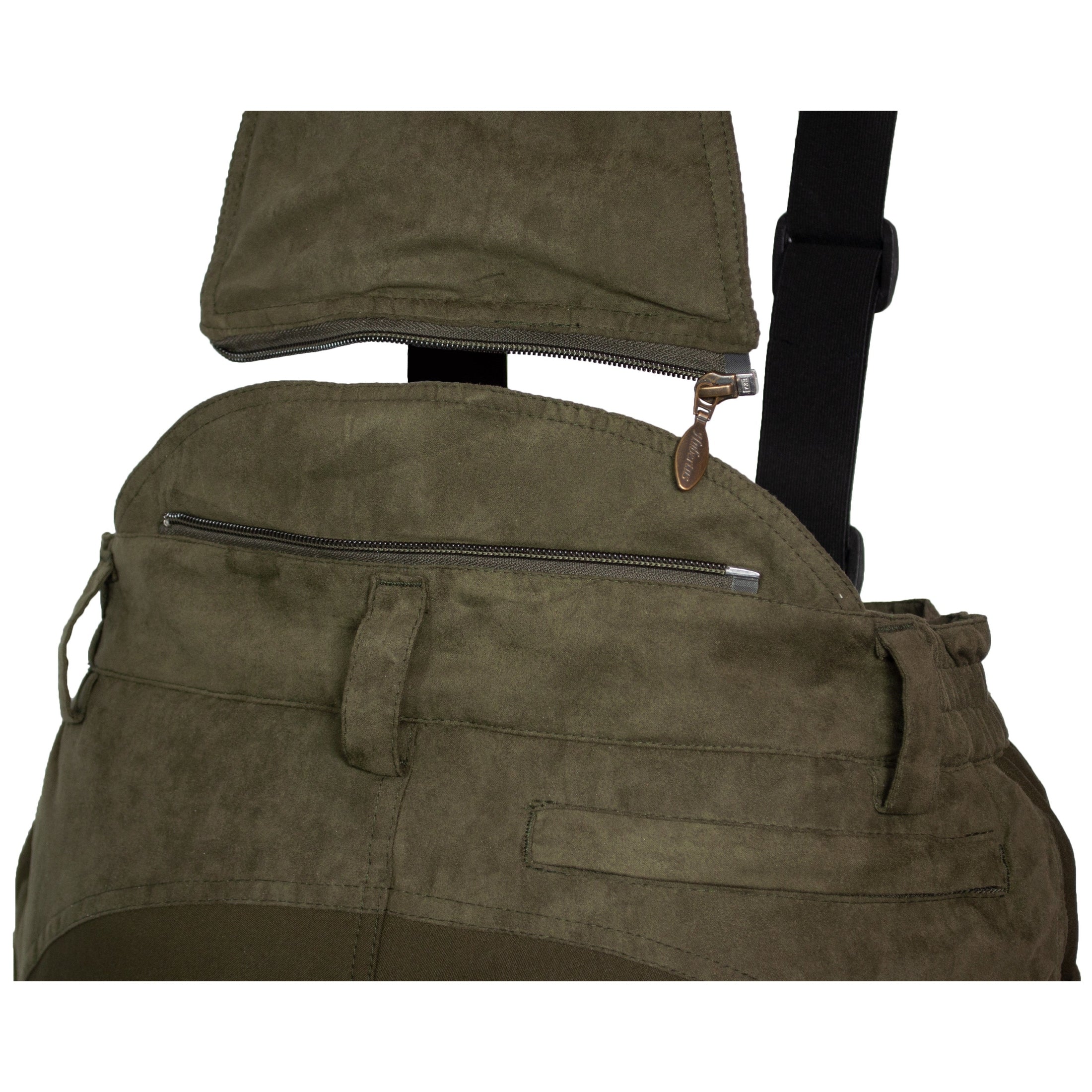 Pantalon de chasse fonctionnel avec empiècement stretch