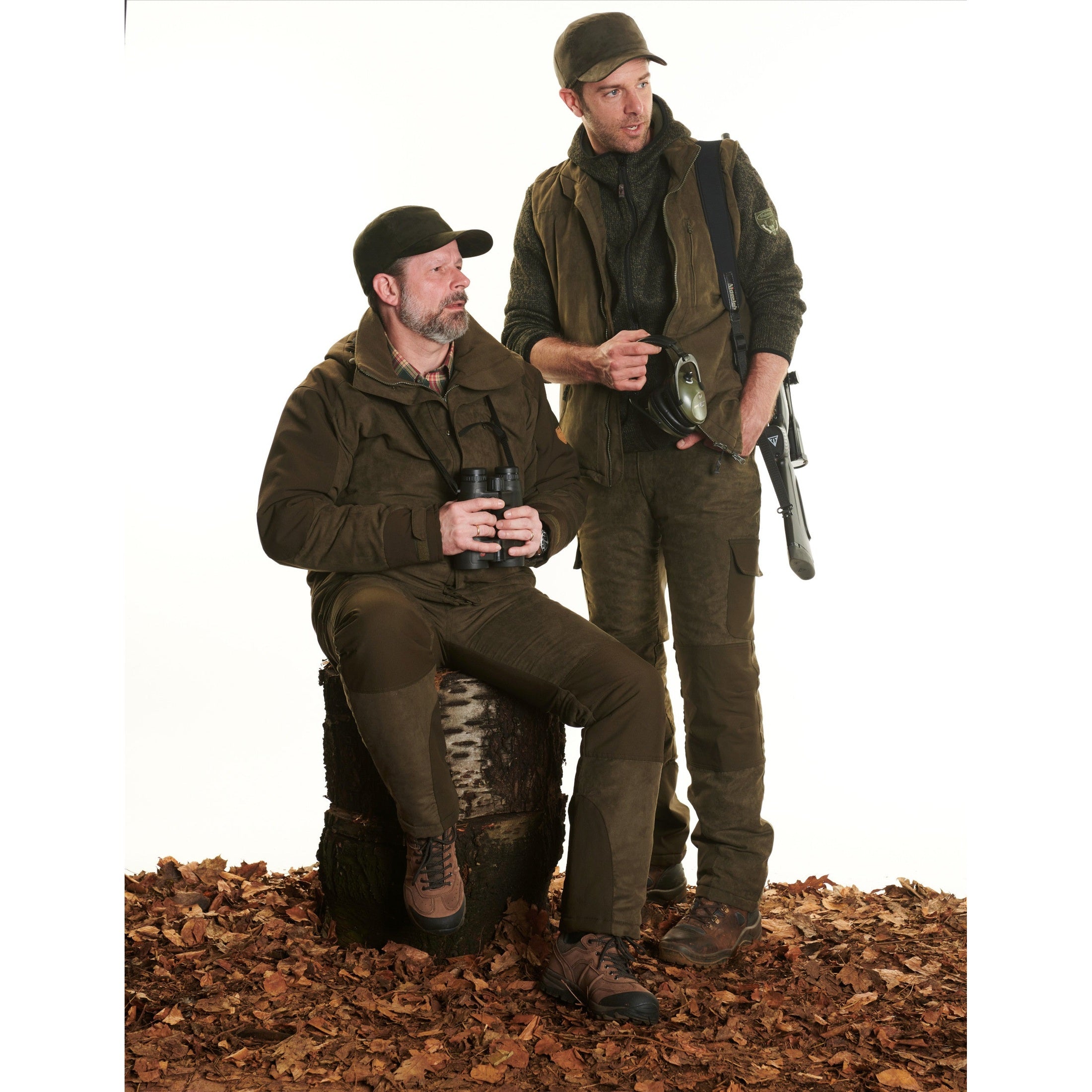 Pantalon de chasse fonctionnel avec empiècement stretch