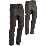 Women's buffalo leather trousers