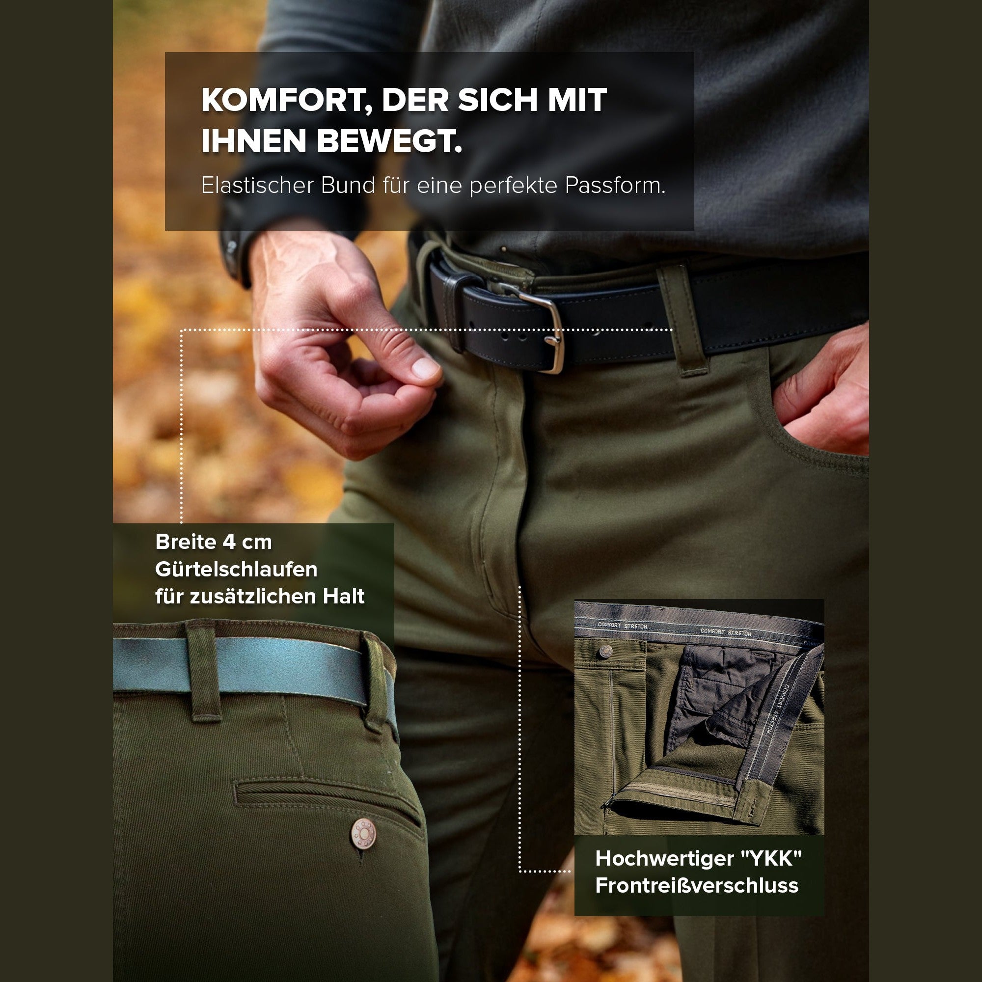 Stretch Hunter Jeans "Monza"