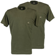 T-Shirts 2x-Pack Brusttasche