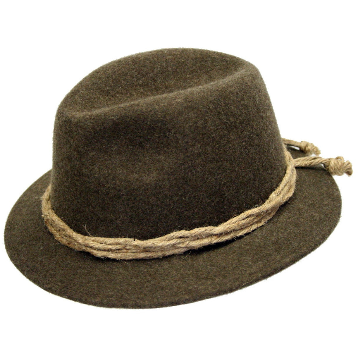 High-quality wool hat with cord