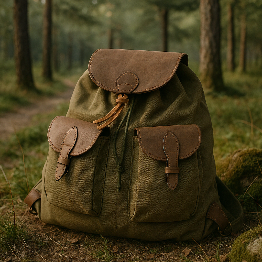 Robust hunting backpack "Canvas"