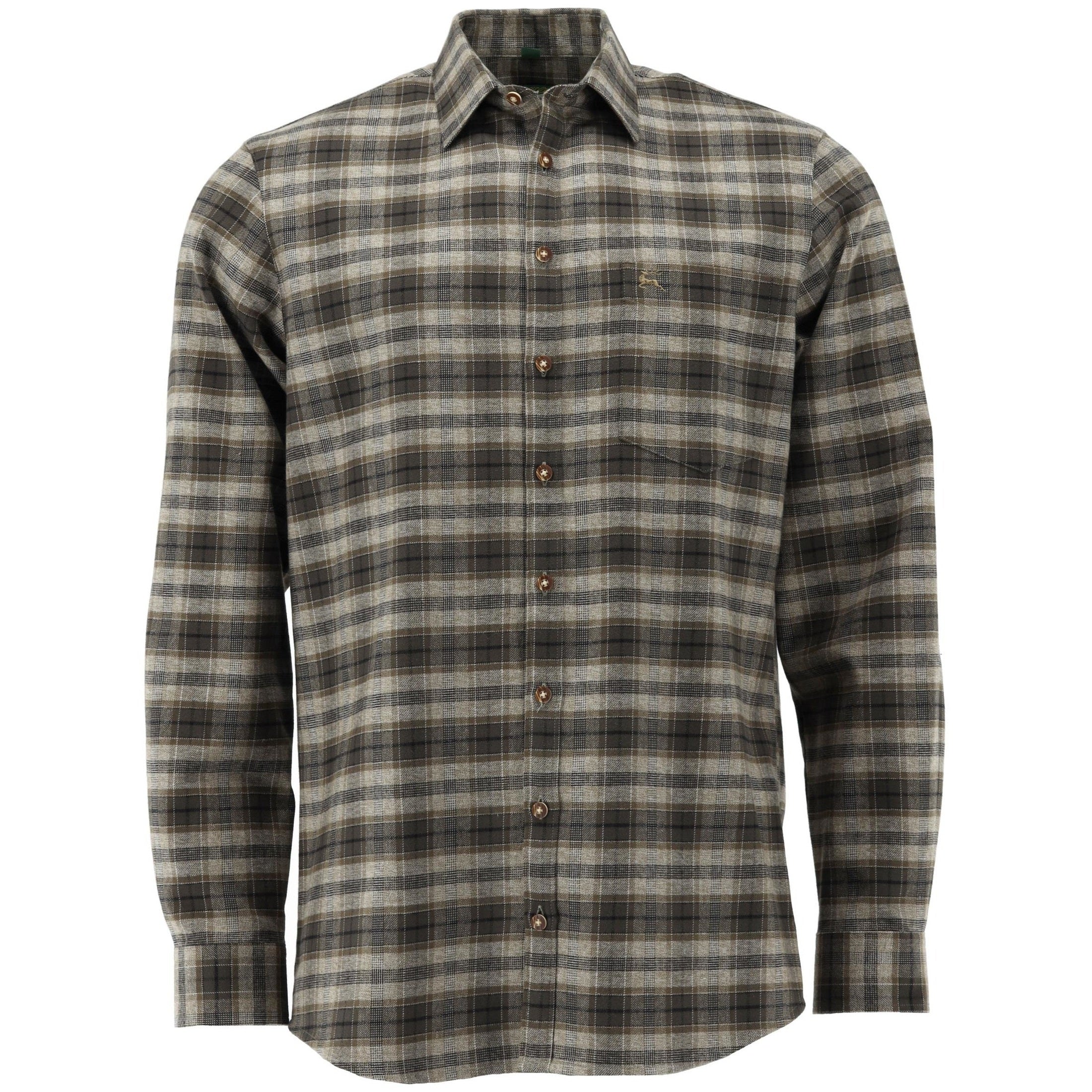 Herrenhemd aus Flanell