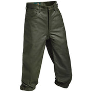 Durable buffalo leather knee-length breeches