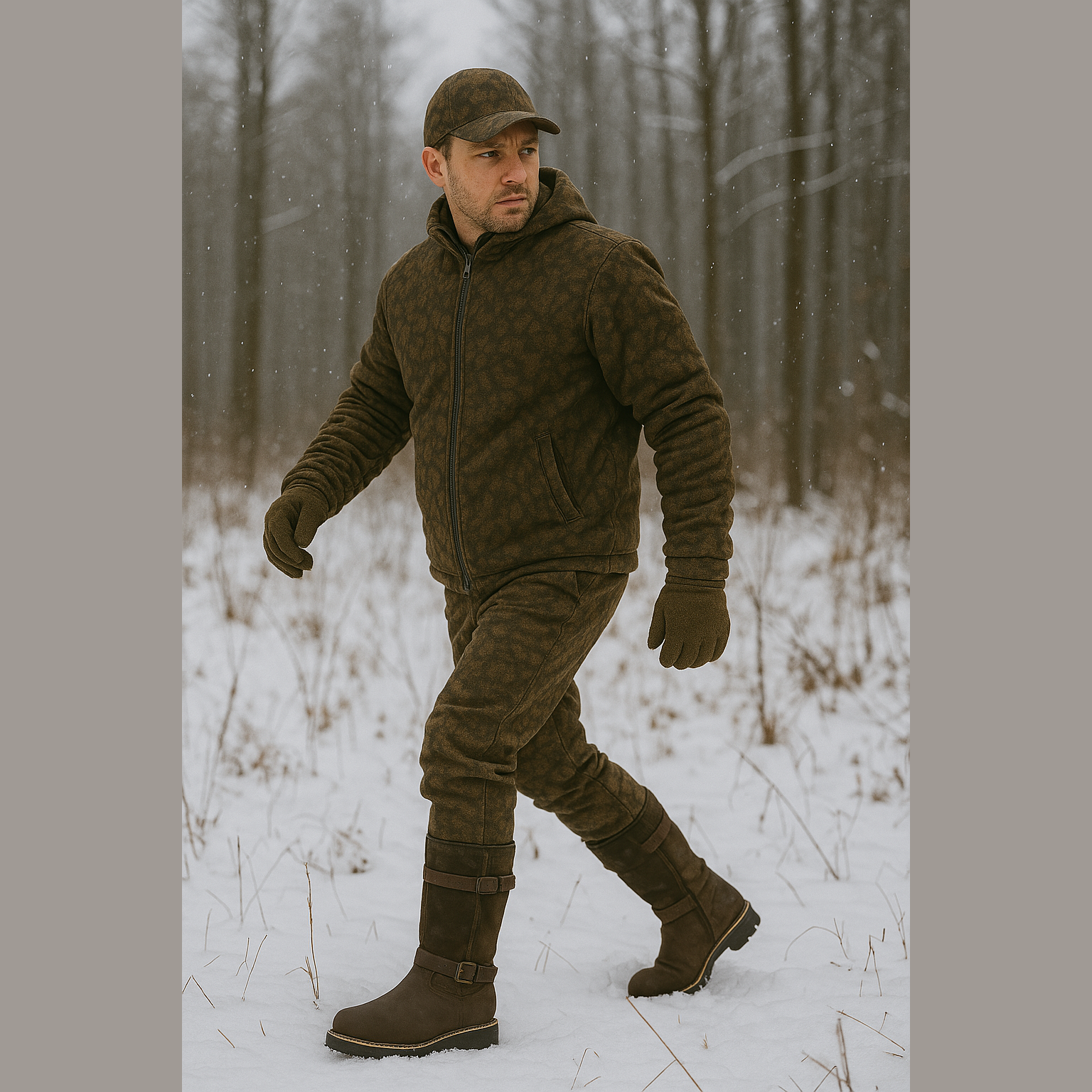 Fur-lined winter boot "Arktis"