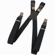 Extra Strong Heavy-Duty Suspenders | Black