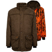 Reversible raised-hide jacket "Abisko"