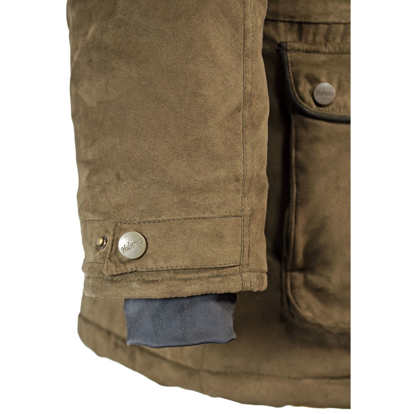 Reversible raised-hide jacket "Abisko"