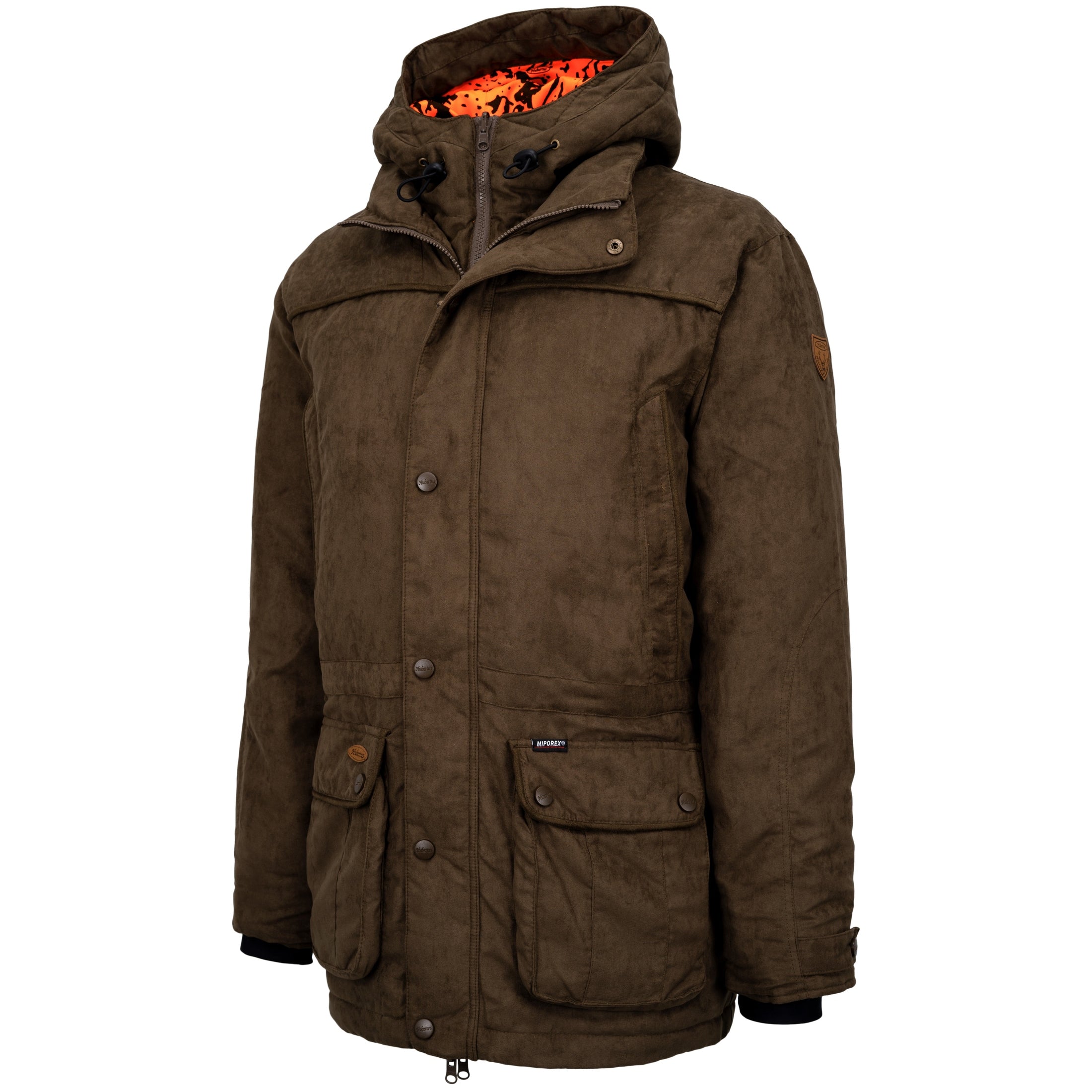 Reversible raised-hide jacket "Abisko"