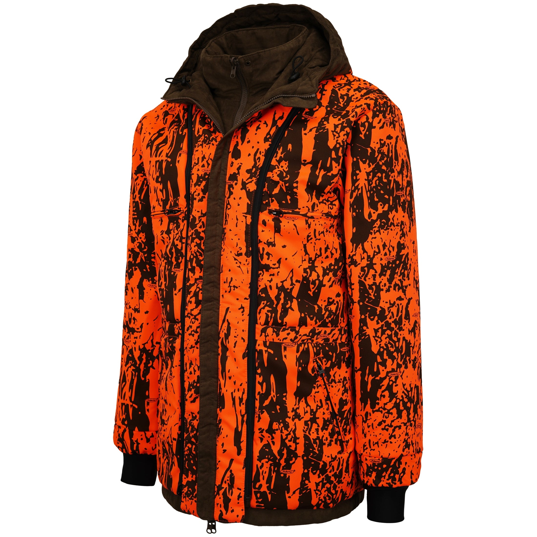 Reversible raised-hide jacket "Abisko"