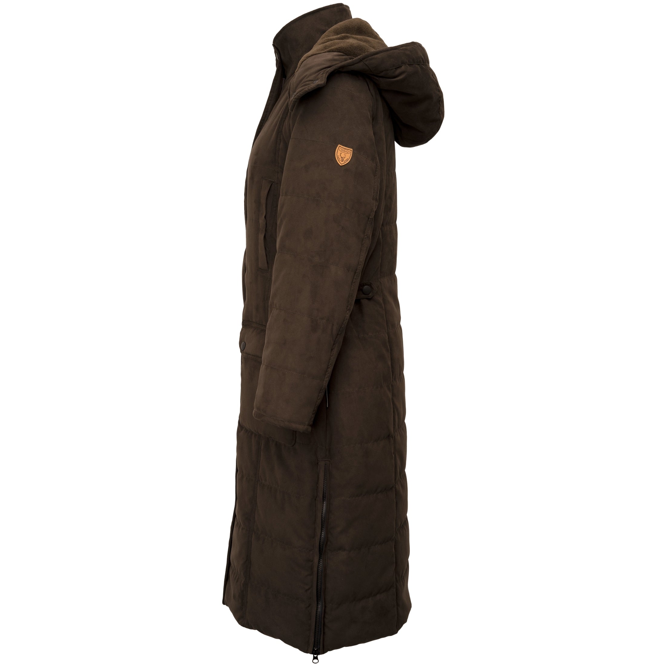 Ladies' Warm Microfleece Hunting Coat