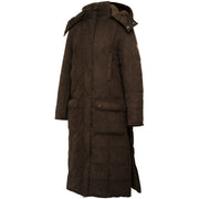 Manteau d'affût chaud en microfibre pour femme