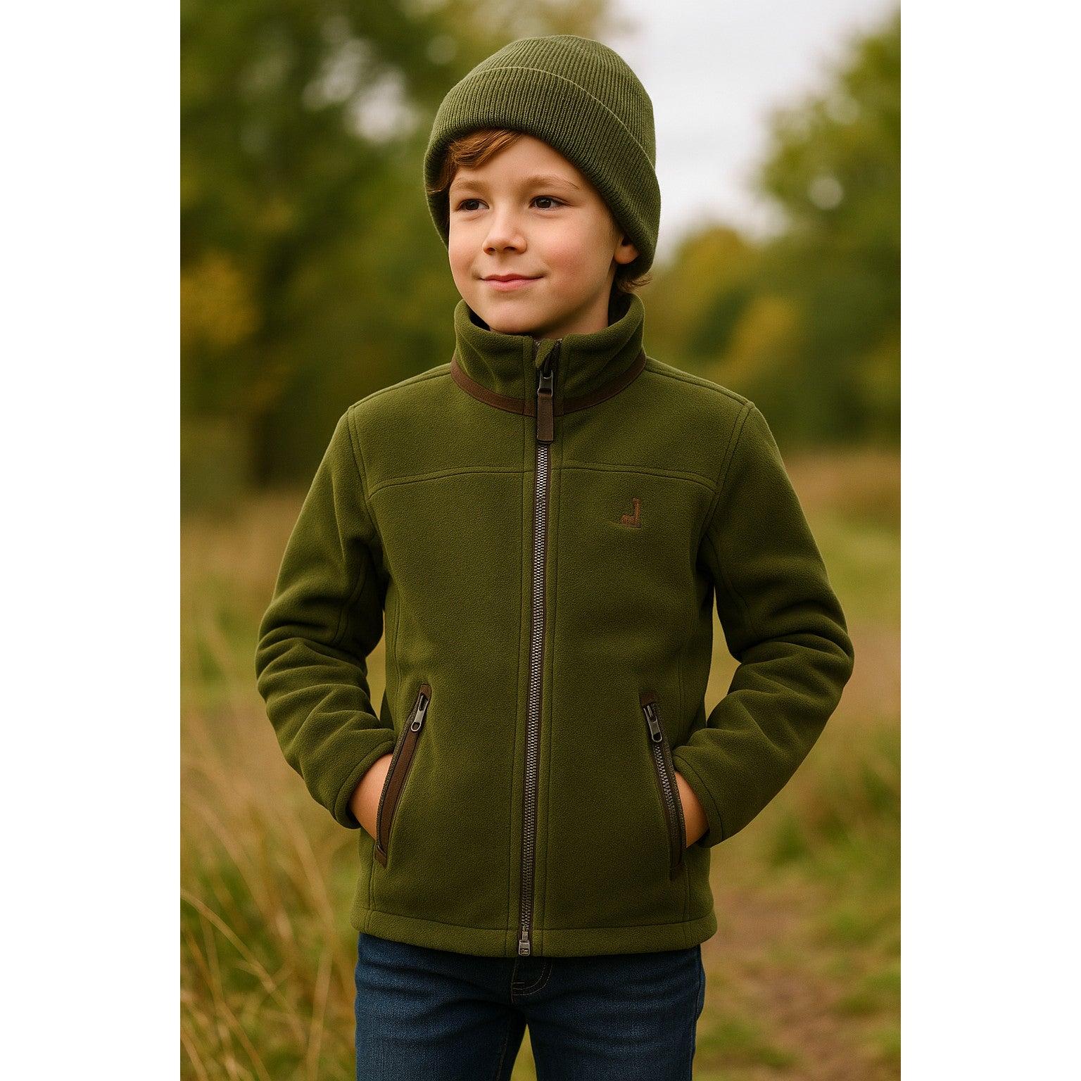 Warme Kinder-Fleecejacke "Sapporo"