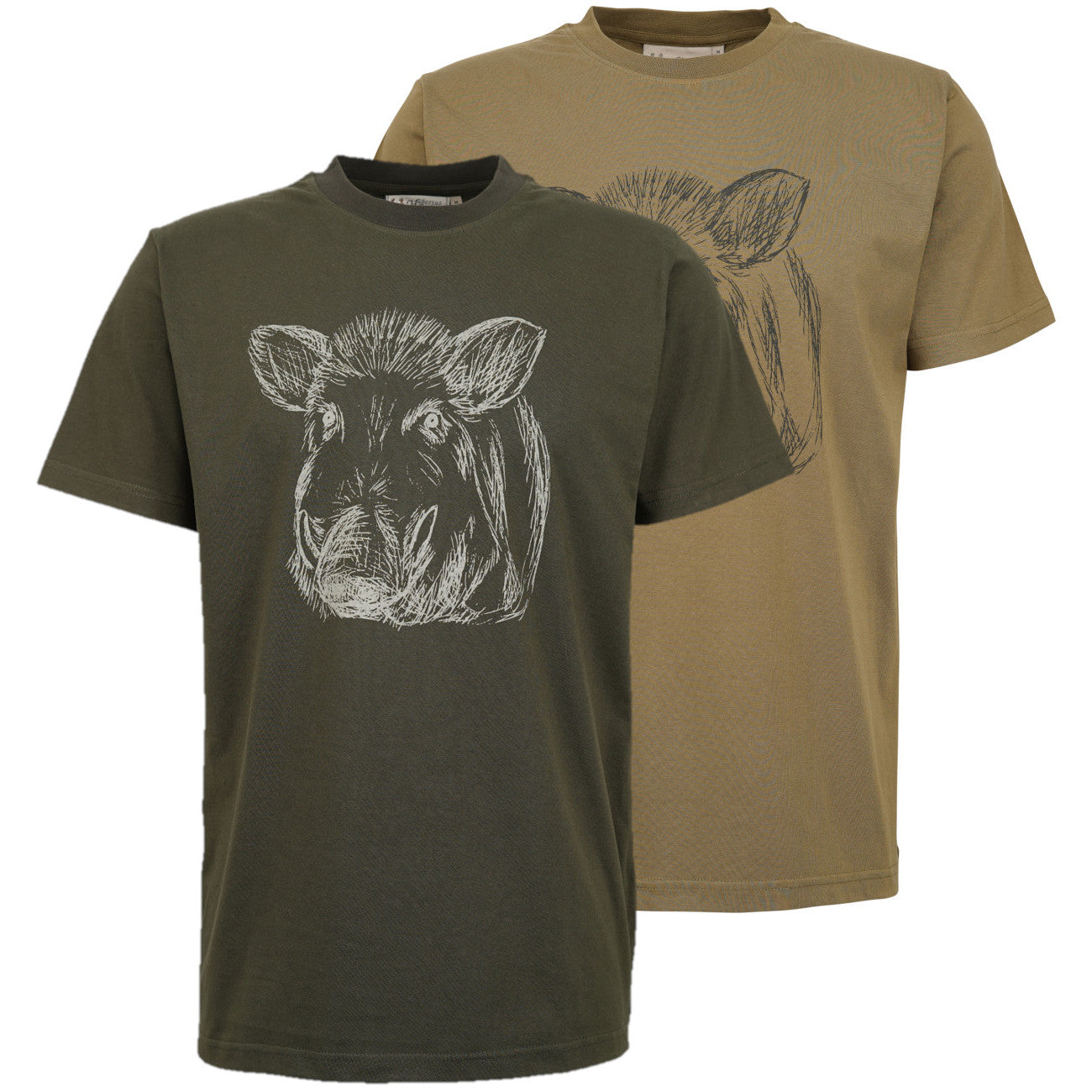 T-shirt "Tête de sanglier"