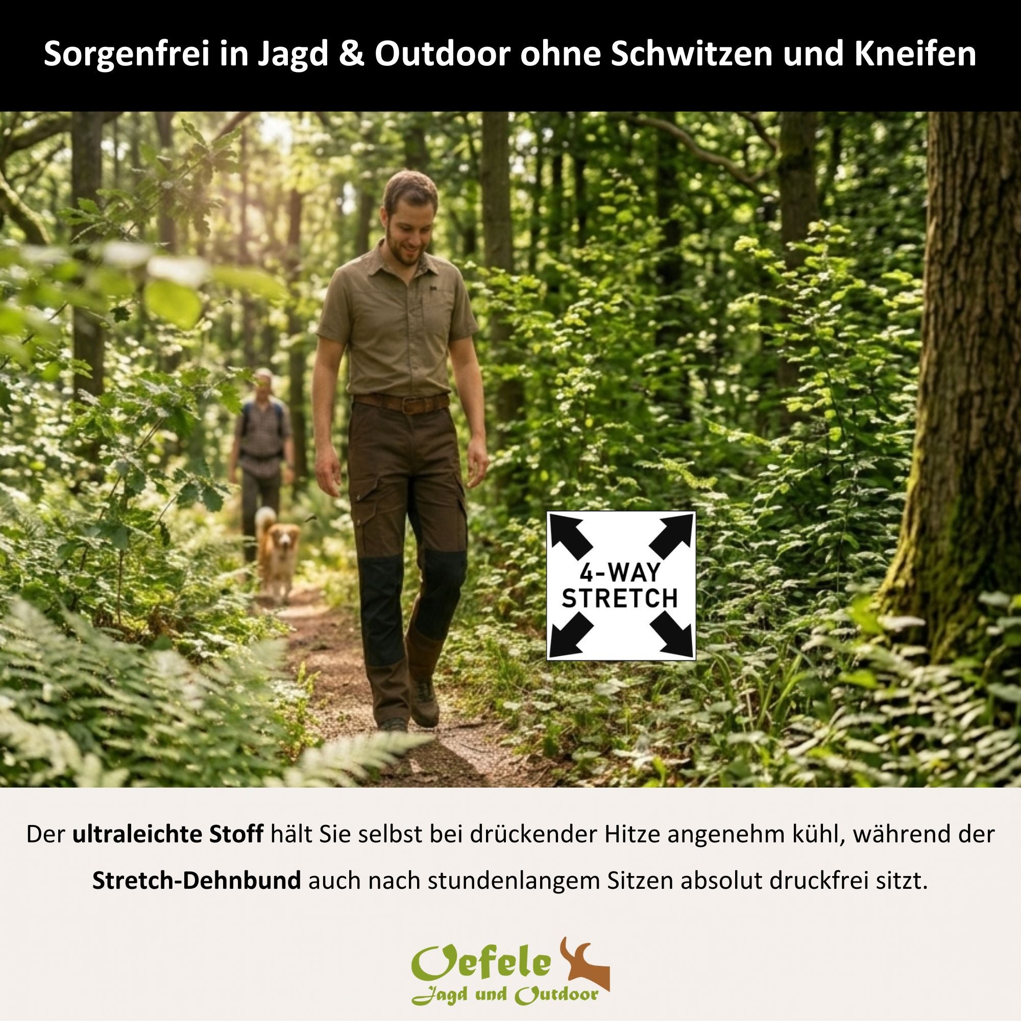 Mücken- & Zeckenschutzhose "Kiruna"