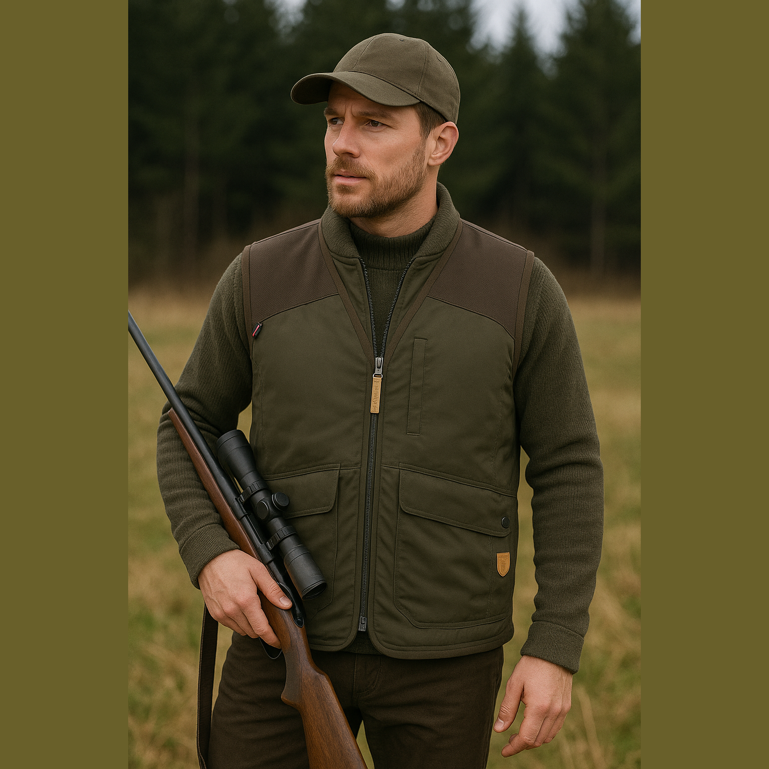 Funktionelle Jagd-Schießweste