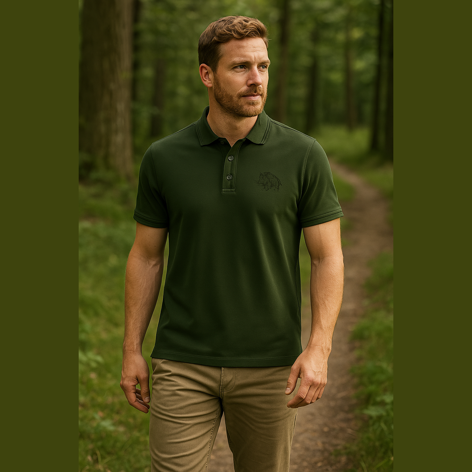 Polo shirt "Wild Boar"