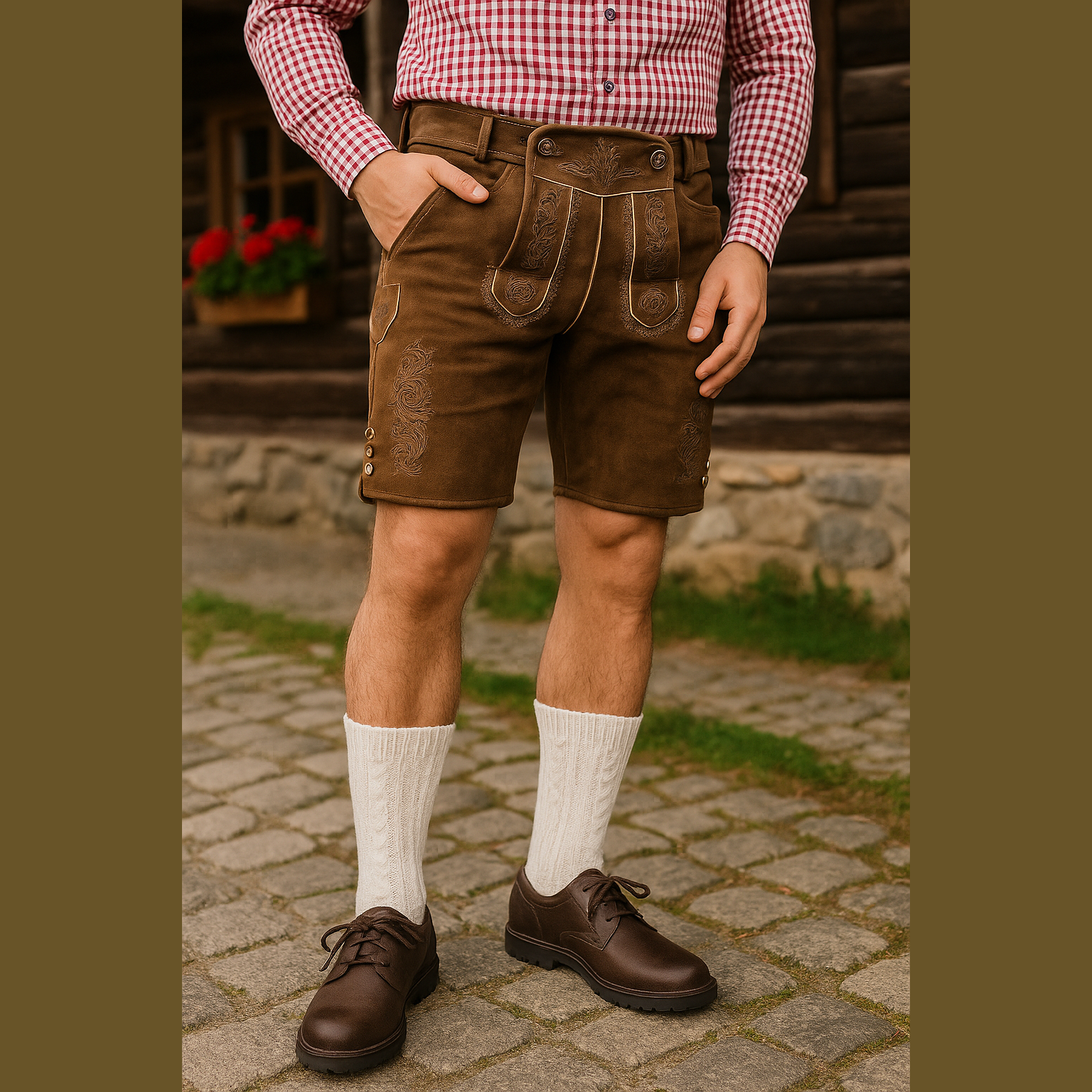 Merino-Trachtensocken