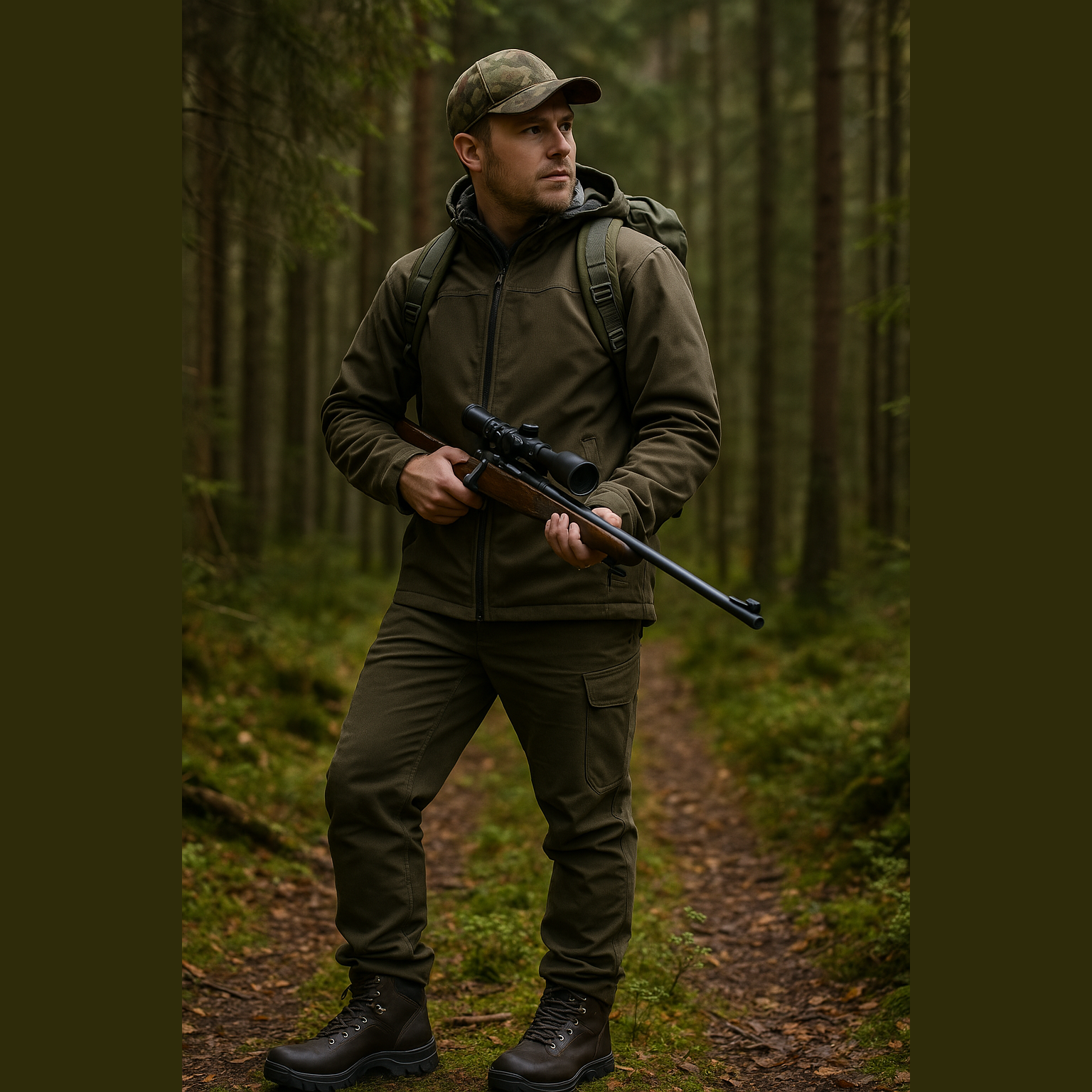 Strapazierfähiger Jagdstiefel "Ortler"