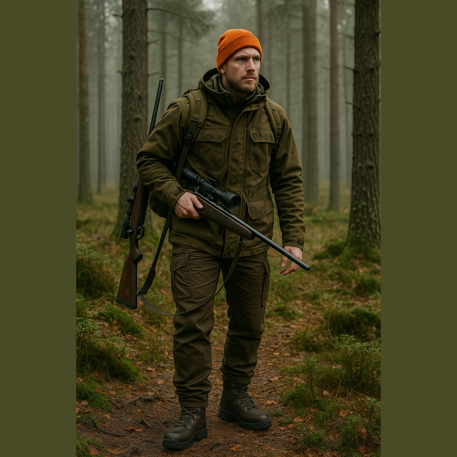 Strapazierfähiger Jagdstiefel "Ortler"