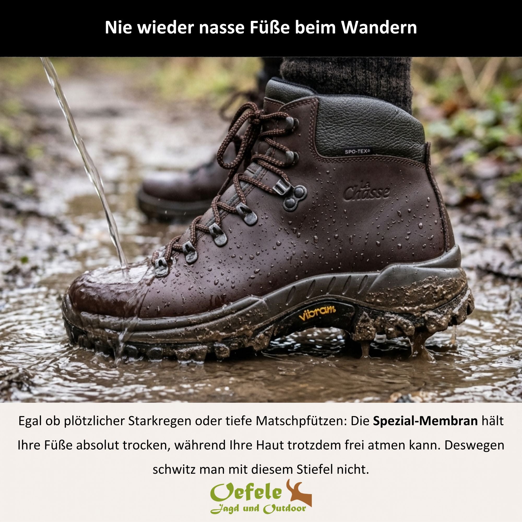 Strapazierfähiger Trekkingstiefel "Arosa"